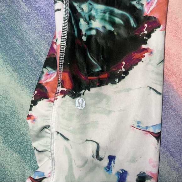 Lululemon Womens 8 Leggings Speed Tight III Full-On Luxtreme Ruched Athleisure - Picture 4 of 6